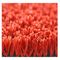 ISO 10mm Artificial Red Turf Warna Karpet Rumput Buatan