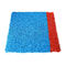 ISO 10mm العشب الاصطناعي الأحمر ألوان السجاد العشب الاصطناعي