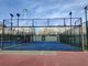 실내 야외 파델 테니스 코트 강철 Q235 12 밀리미터 CE